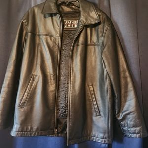 Men's leather jacket